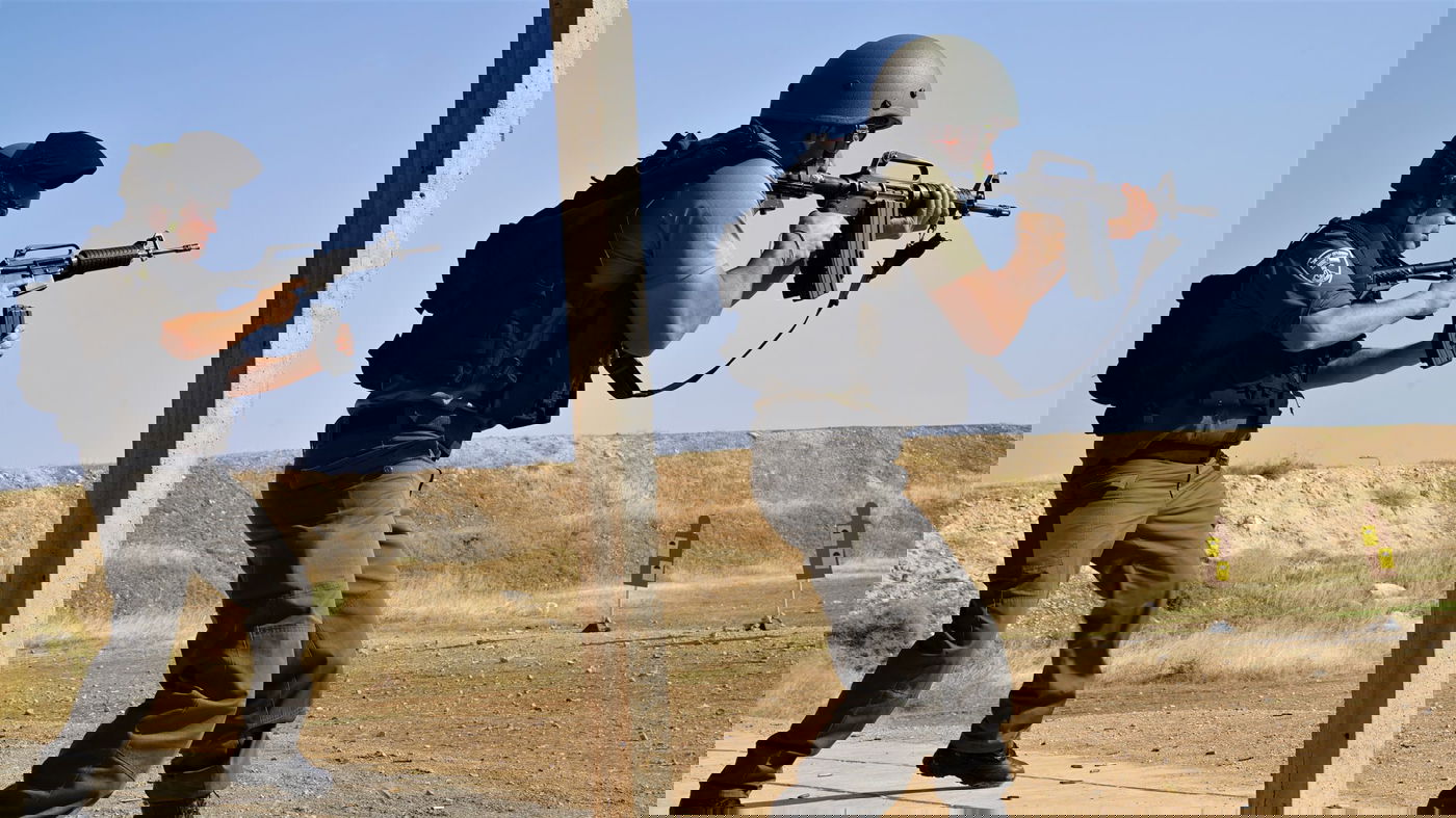 המילואימניקים של מג"ב באימוני ירי