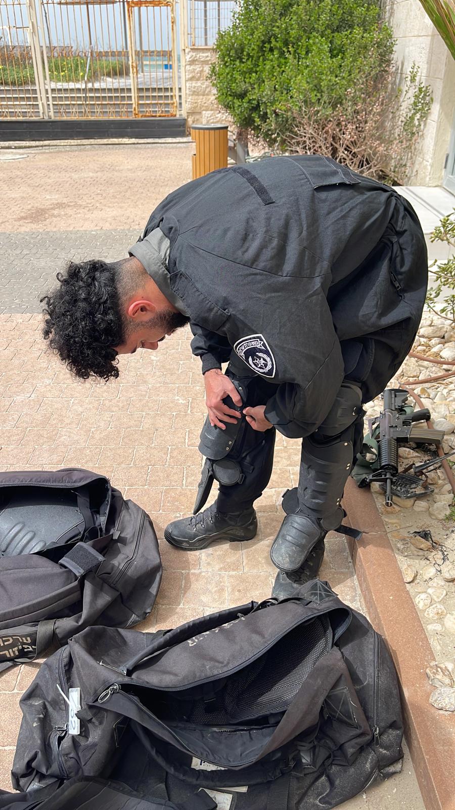 ההיערכות הביטחונית  נמשכת; הושלם גיוס מילואים למג"ב