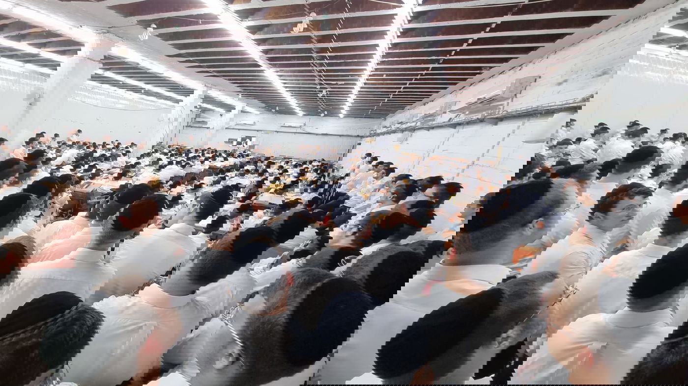 מתן תורה; אלפים במשא הגר"ג אדלשטיין