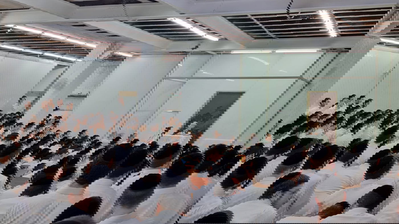 מתן תורה; אלפים במשא הגר"ג אדלשטיין