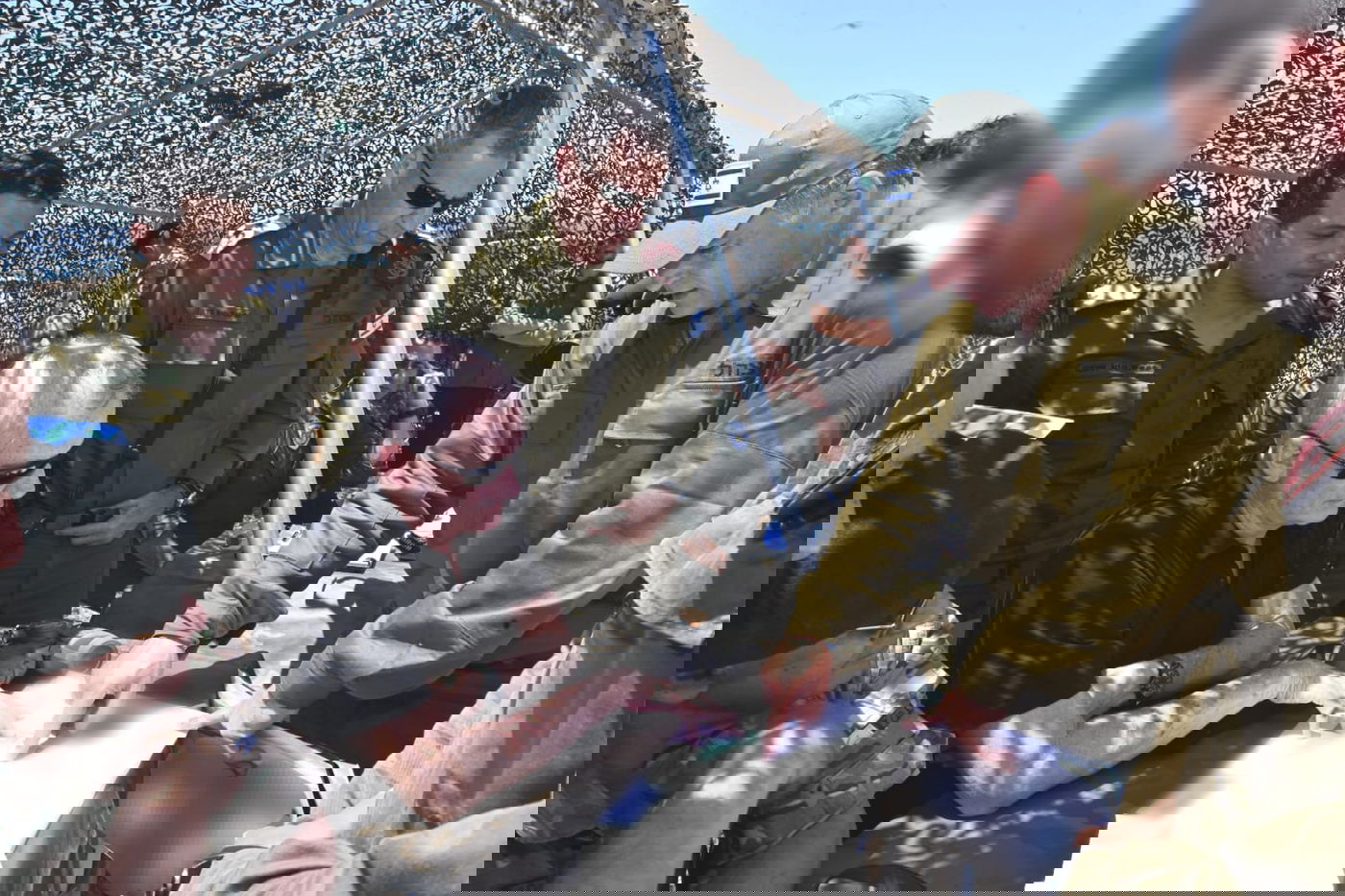 במסגרת התרגיל: השר בני גנץ ביקר בקפריסין