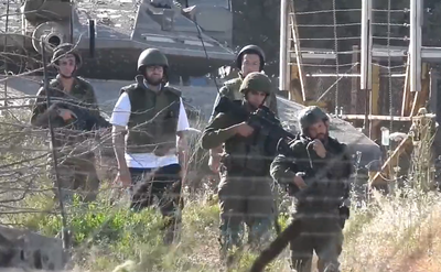 מנס בשטח, עם כוחות צה"ל