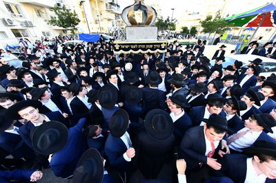 אלפים במעמד חנוכת המוסדות של הגרי"מ דרוק