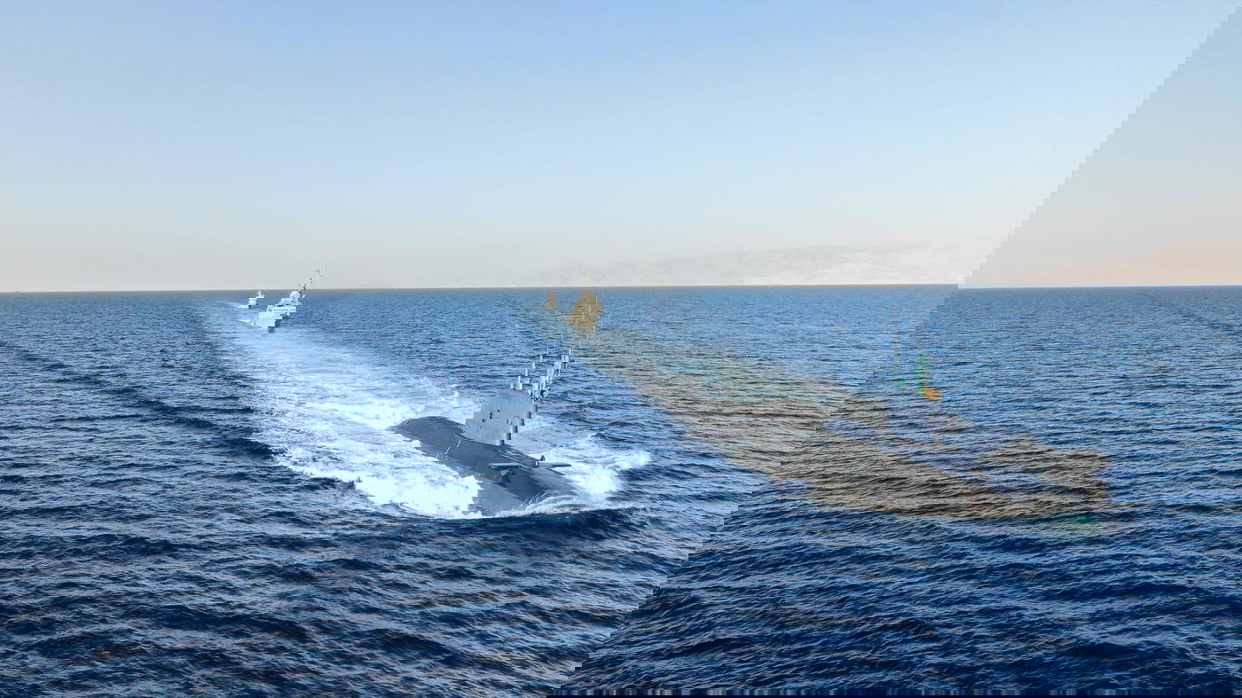 צוללת וספינת טילים: תיעוד האימון המיוחד