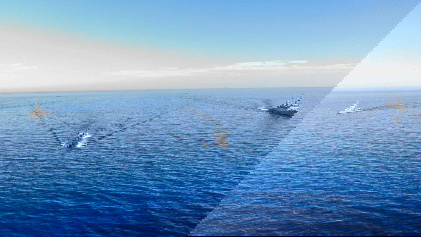 צוללת וספינת טילים: תיעוד האימון המיוחד