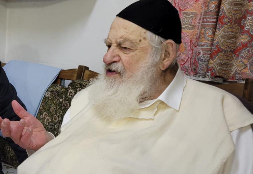 הרב אורי זוהר זצ"ל, לפני כחודש