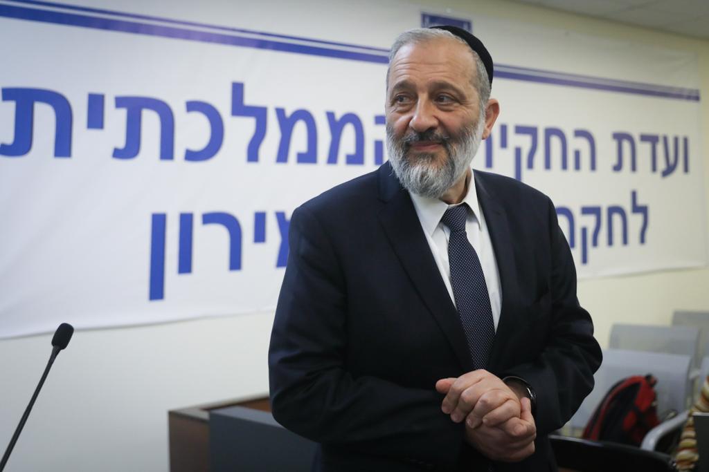 אריה דרעי בפתח עדותו