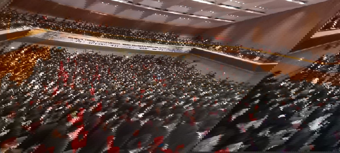 אלפים בכנס ההיסטורי בראשות הגר"ש אלתר