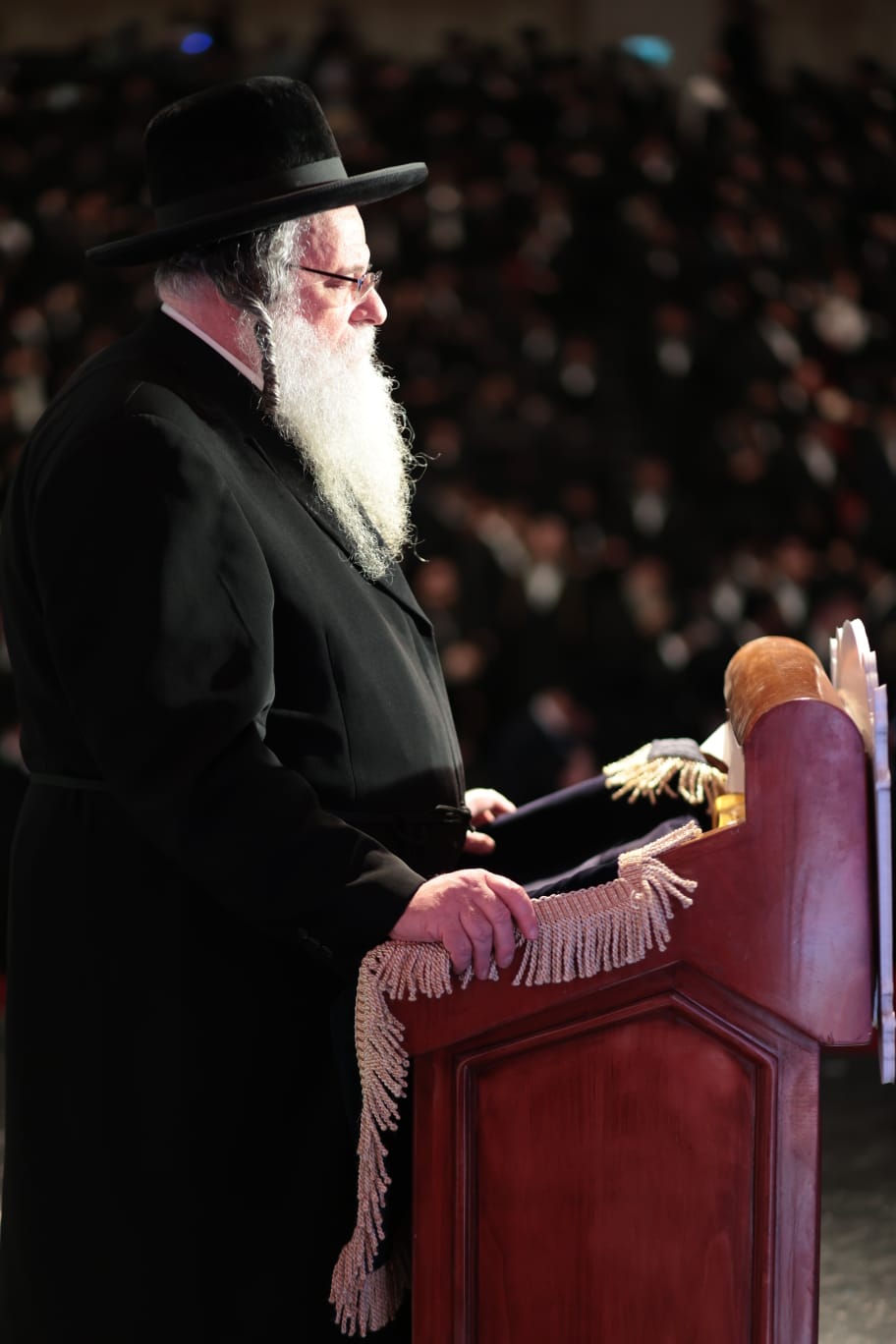 אלפים בכנס ההיסטורי בראשות הגר"ש אלתר