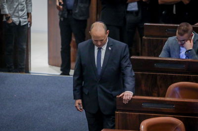 נפתלי בנט במליאת הכנסת