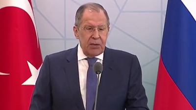 הכתב האוקראיני הביך את שר החוץ הרוסי לברוב