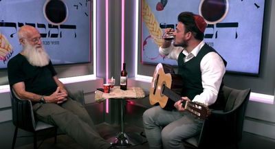 חיליק מגנוס לצד זלמן שטוב