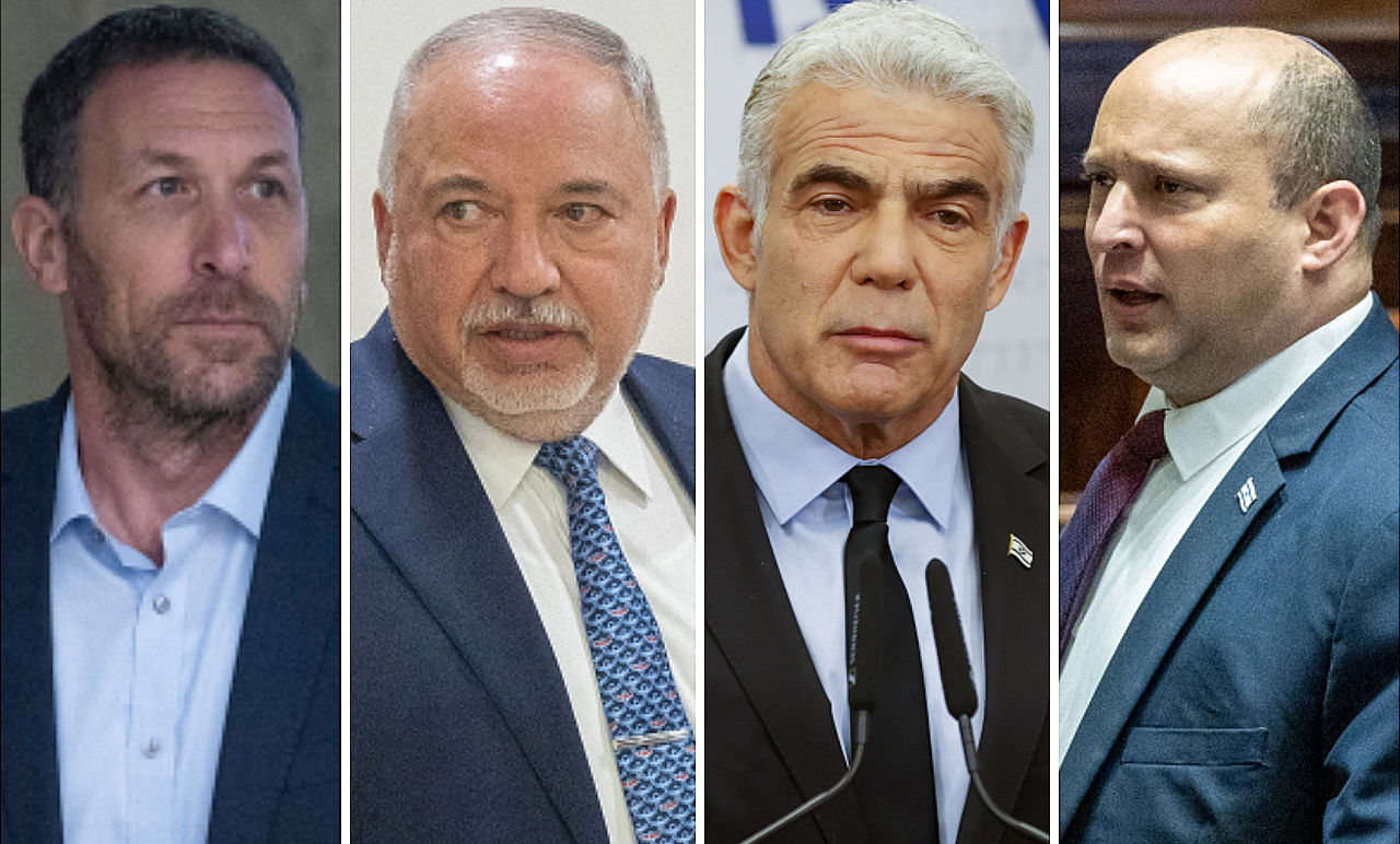 בנט, לפיד, ליברמן וכהנא