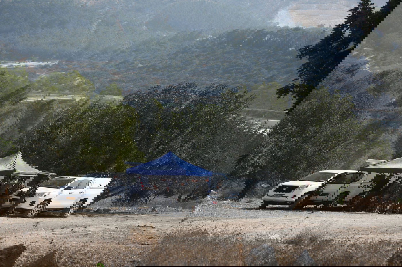 החיפושים של ימ"ר ירושלים ביער אשתאול אחר גופת ניסים שטרית ז"ל, בשנה שעברה