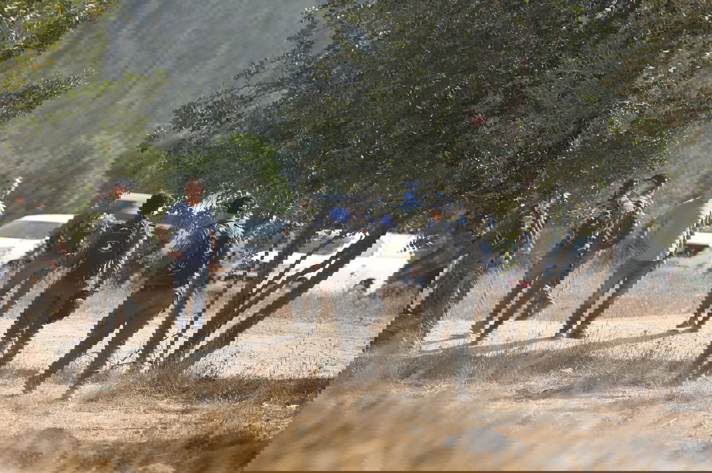 החיפושים של ימ"ר ירושלים ביער אשתאול אחר גופת ניסים שטרית ז"ל, בשנה שעברה