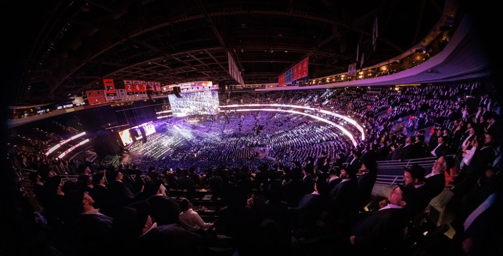 תיעוד מרגש: 25 אלף איש התכנסו להוקיר את לומדי התורה