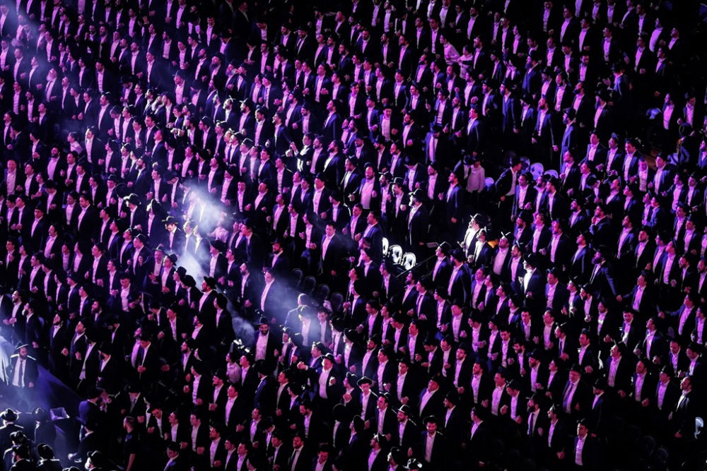 תיעוד מרגש: 25 אלף איש התכנסו להוקיר את לומדי התורה