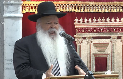 הרב תקף: "דוברמן הזה, מי אתה? אתה אפס"