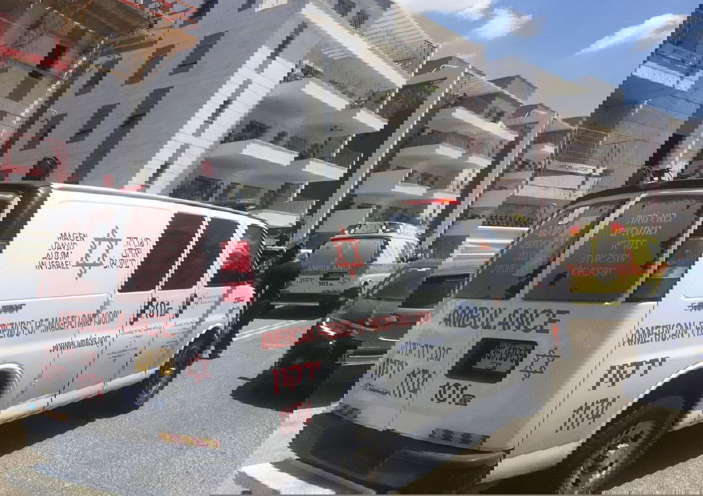 זירת אירוע הירי בשוהם