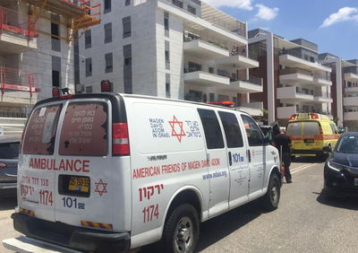 זירת אירוע הירי בשוהם