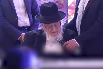 הגרמ"צ ברגמן באירוע ליתומים