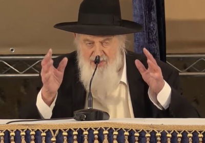 ר' אורי זוהר בנאומו הפומבי האחרון