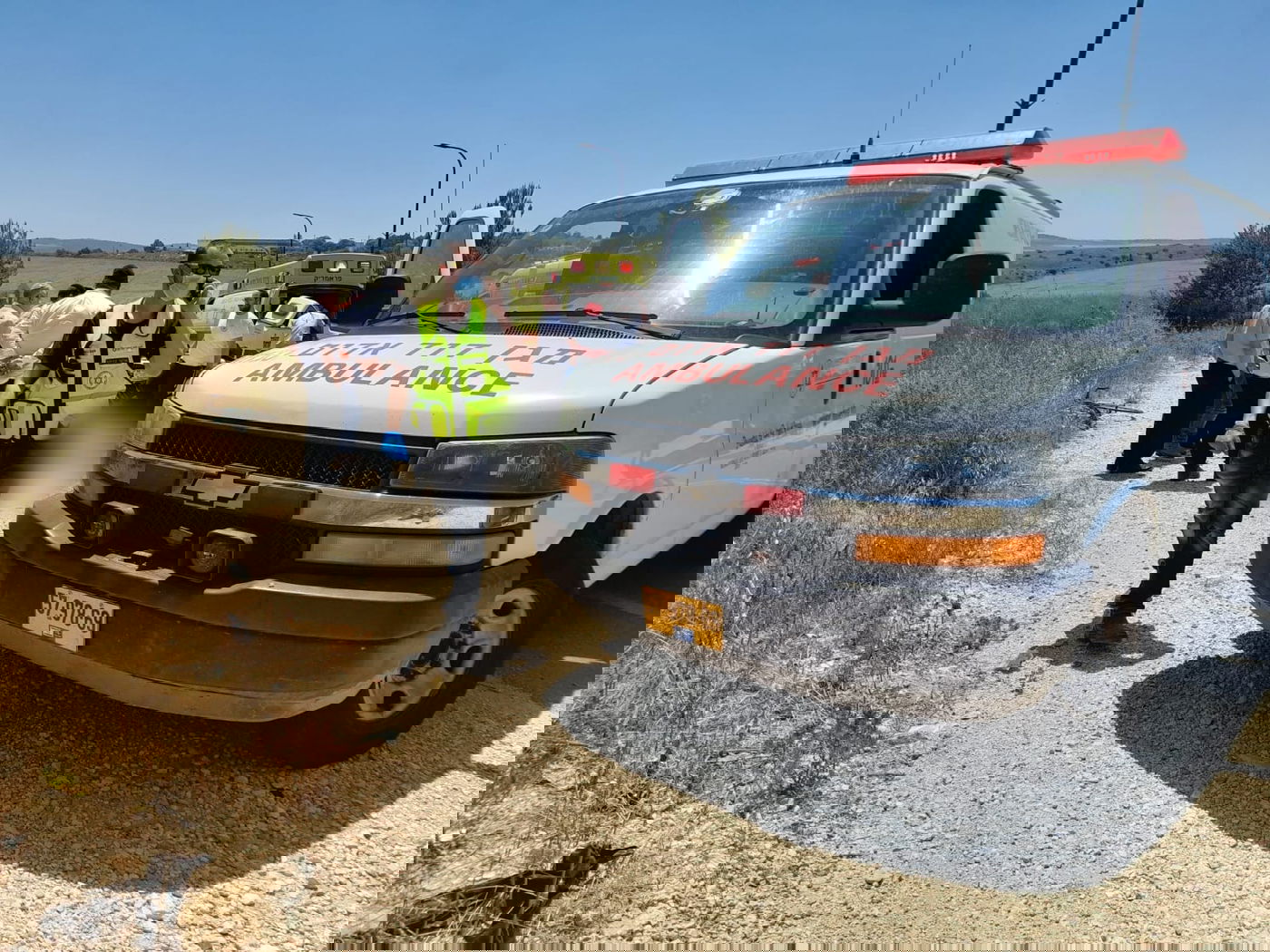 זירת התאונה