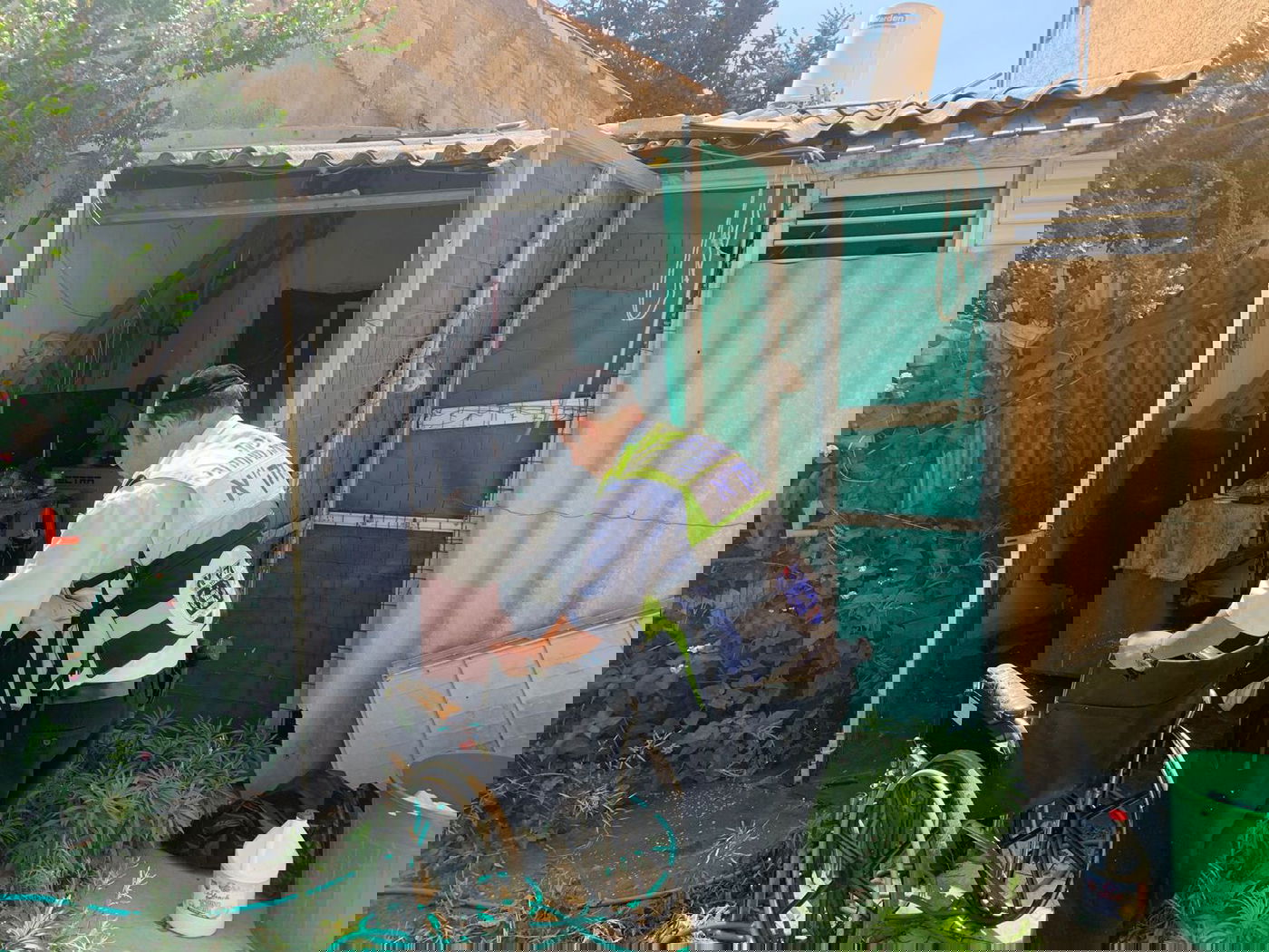 זירת האירוע הקשה