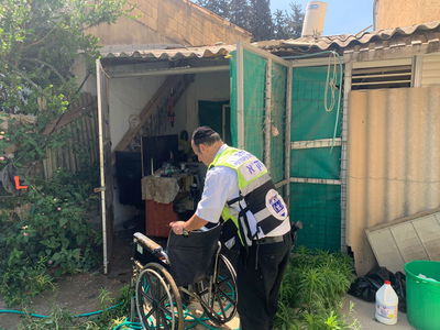 זירת האירוע הקשה