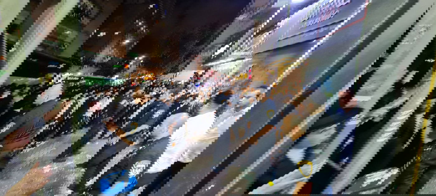 הפגנה אלימה בבני ברק; חמישה נעצרו • צפו