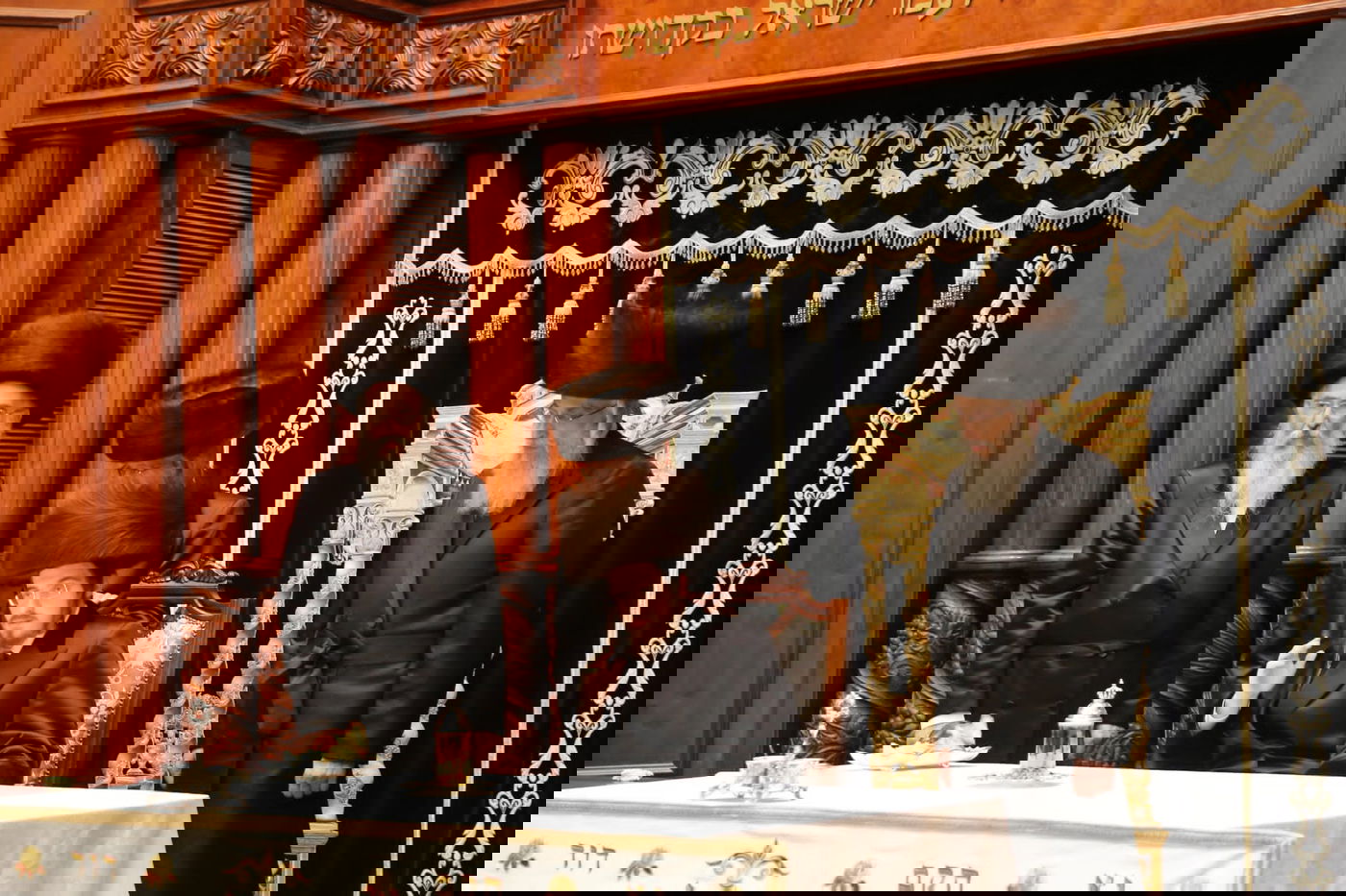 בסאדיגורה חגגו את נישואי אחיו הצעיר של הרבי - מרחוק