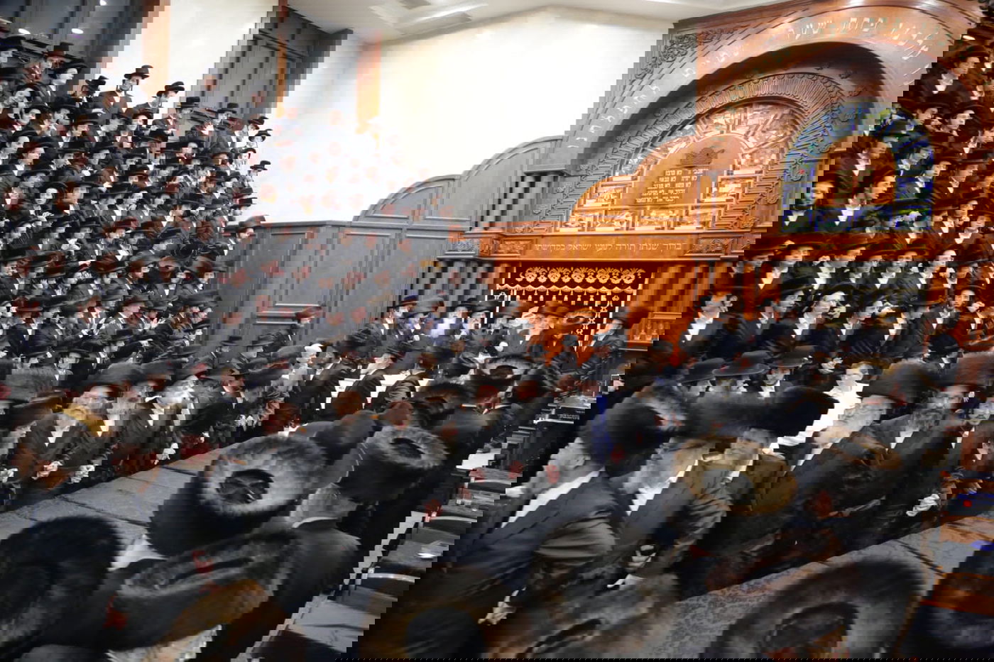 בסאדיגורה חגגו את נישואי אחיו הצעיר של הרבי - מרחוק