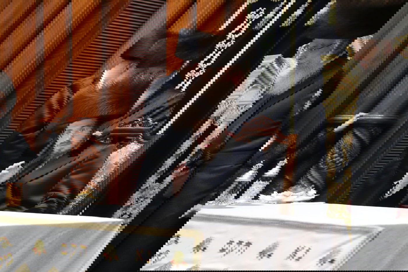 בסאדיגורה חגגו את נישואי אחיו הצעיר של הרבי - מרחוק