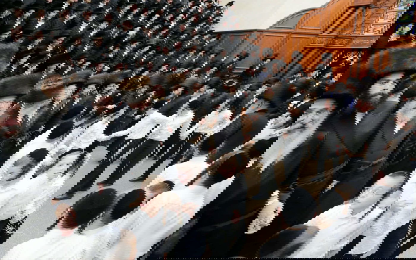 בסאדיגורה חגגו את נישואי אחיו הצעיר של הרבי - מרחוק