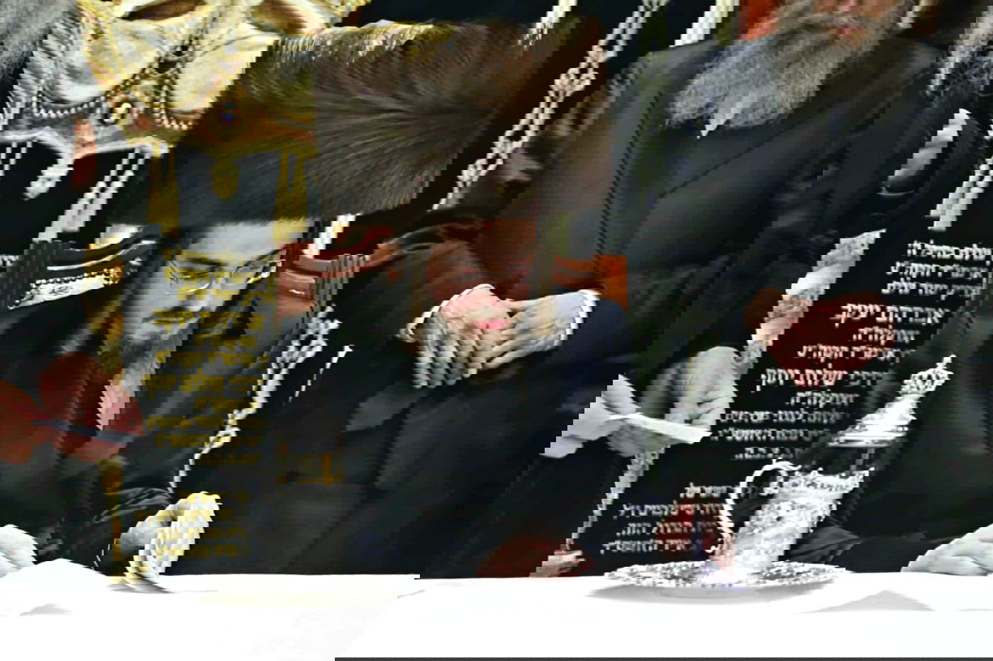 בסאדיגורה חגגו את נישואי אחיו הצעיר של הרבי - מרחוק