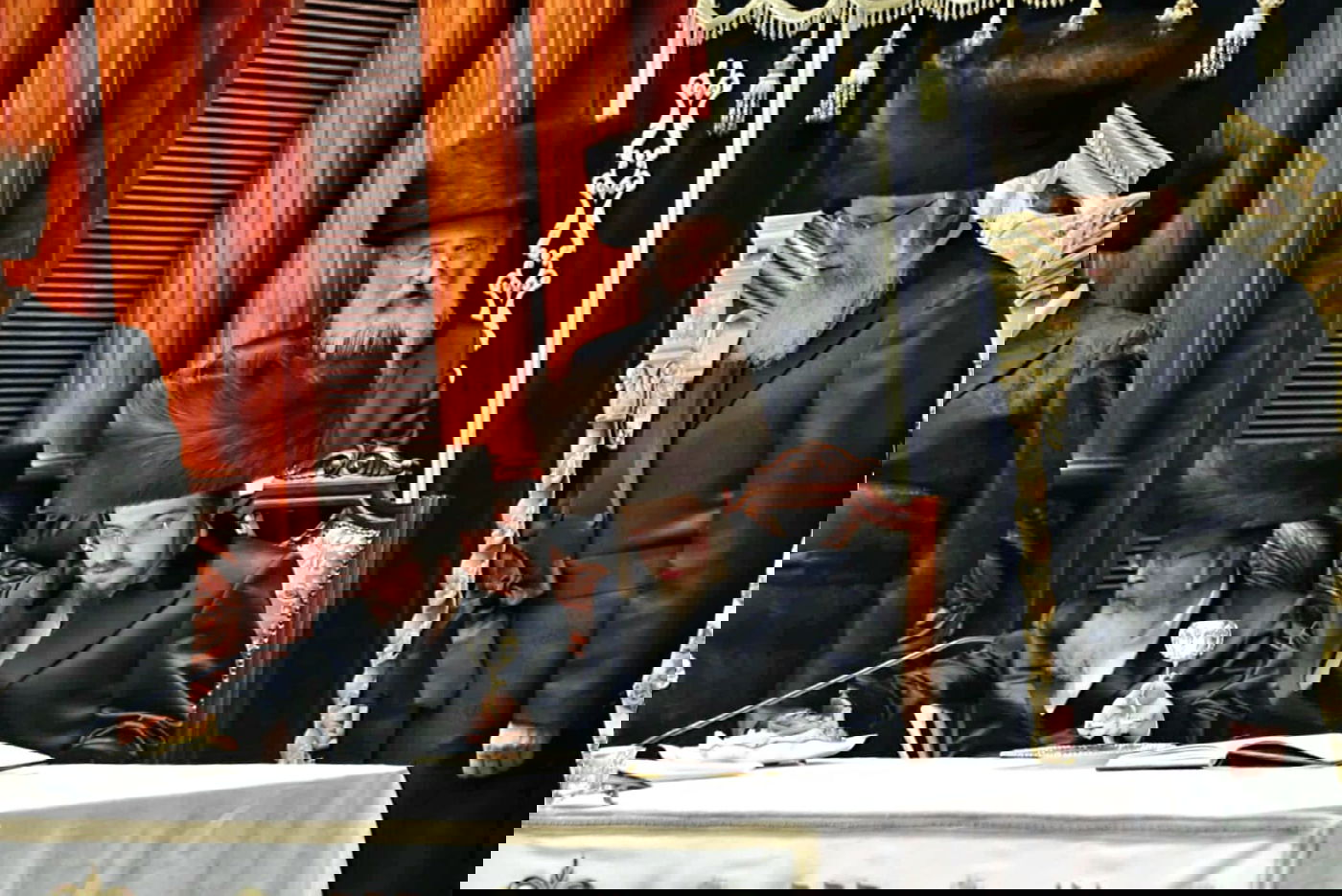 בסאדיגורה חגגו את נישואי אחיו הצעיר של הרבי - מרחוק