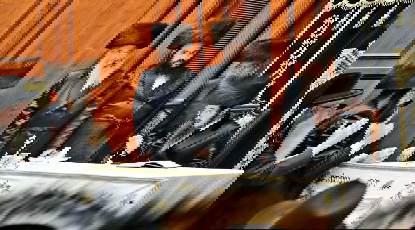 בסאדיגורה חגגו את נישואי אחיו הצעיר של הרבי - מרחוק