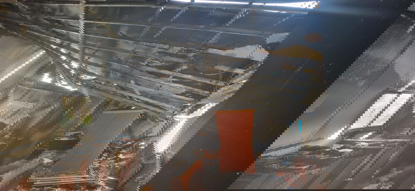 שריפה פרצה בבית כנסת של חסידות מכנובקא בביתר - שנשרף כליל