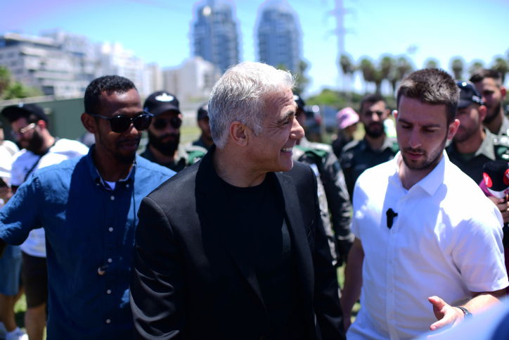 דיווח: השב"כ תגבר את האבטחה סביב יאיר לפיד