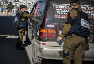 שוטרי משטרה צבאית. אילוסטרציה