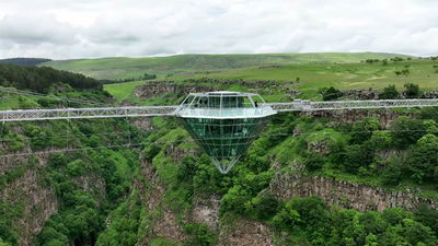 גשר היהלום בשמורת צאלקה, גאורגיה
