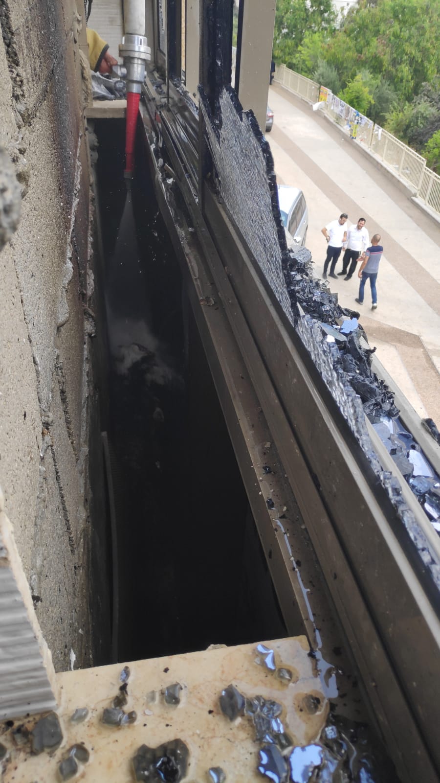 שריפה פרצה בישיבת עטרת שלמה במודיעין עילית