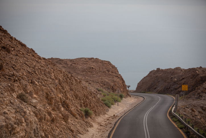כביש 90, סמוך לים המלח
