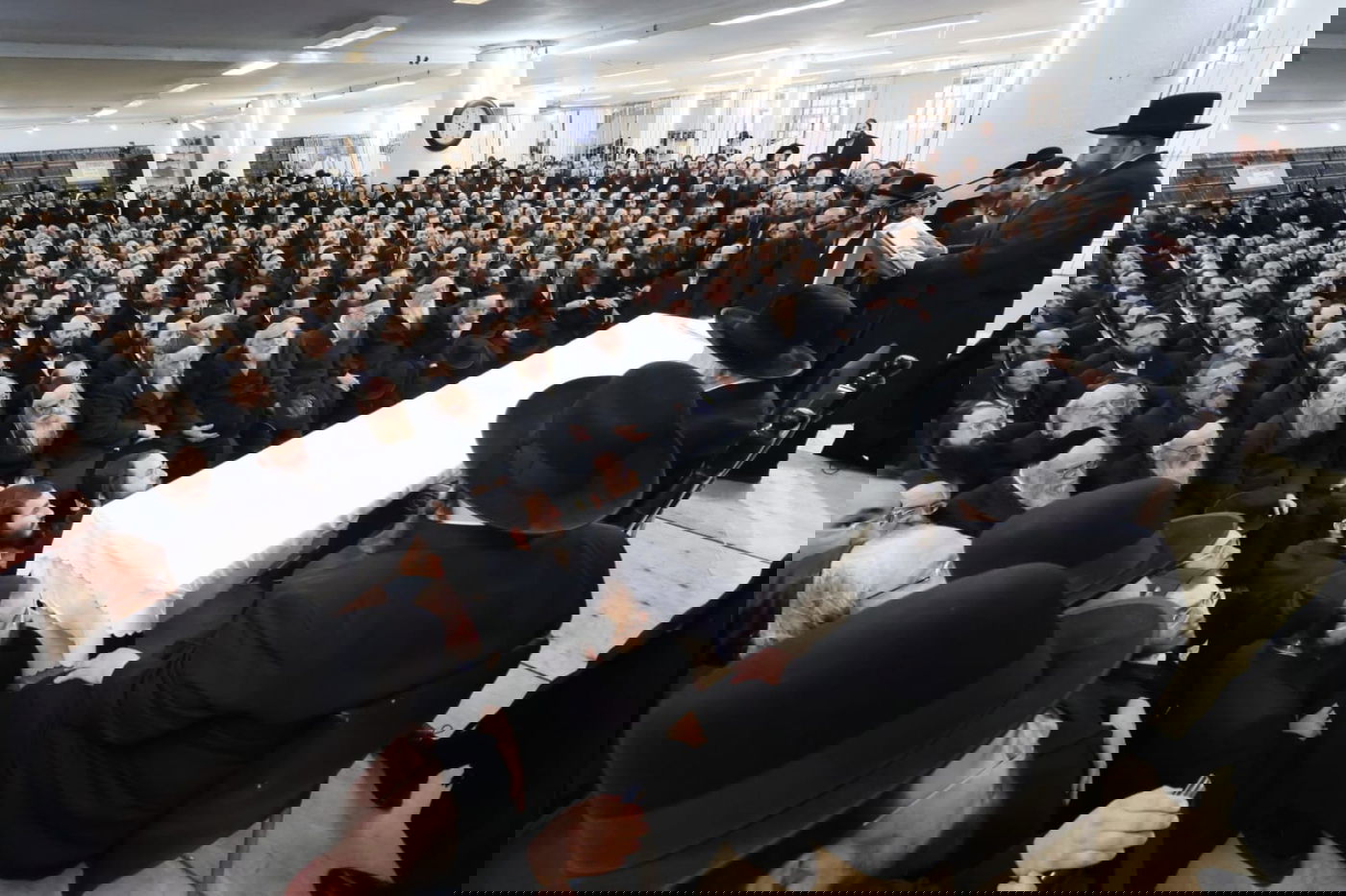 במעמד האדמו"ר מגור: נציגי ה'מזומנים' התכנסו