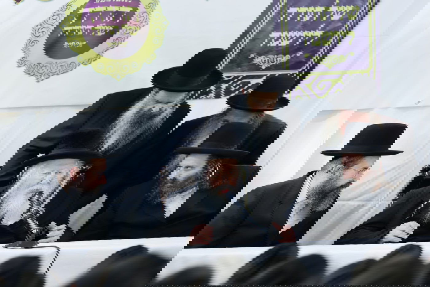 במעמד האדמו"ר מגור: נציגי ה'מזומנים' התכנסו