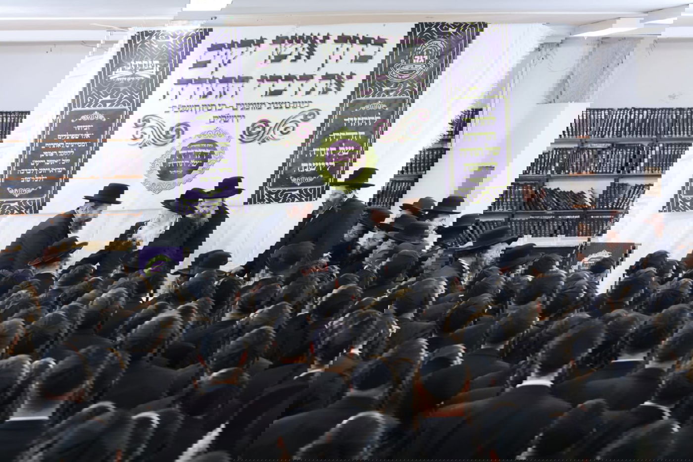 במעמד האדמו"ר מגור: נציגי ה'מזומנים' התכנסו