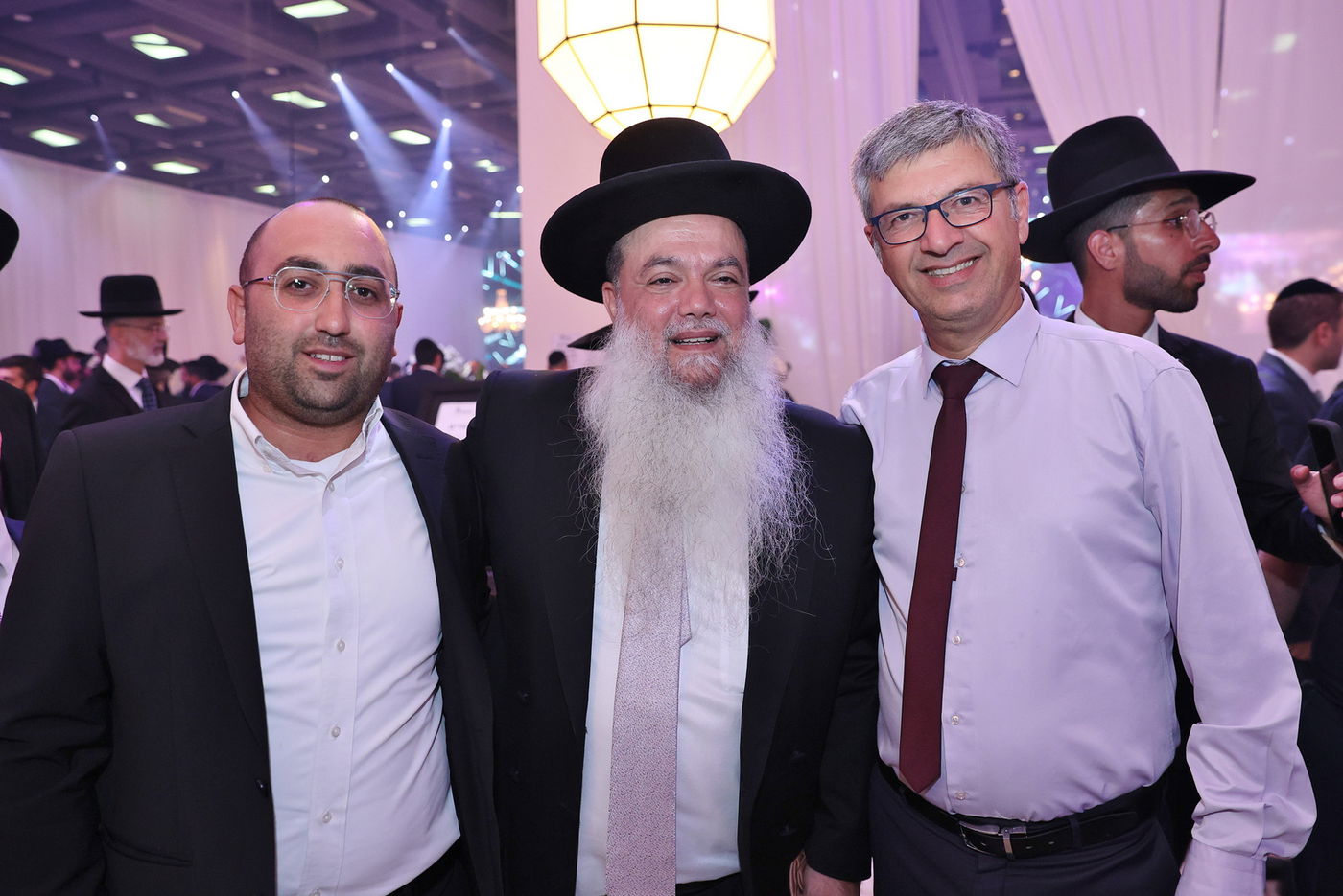 מזכה הרבים הרב יגאל כהן חיתן; כולם הגיעו