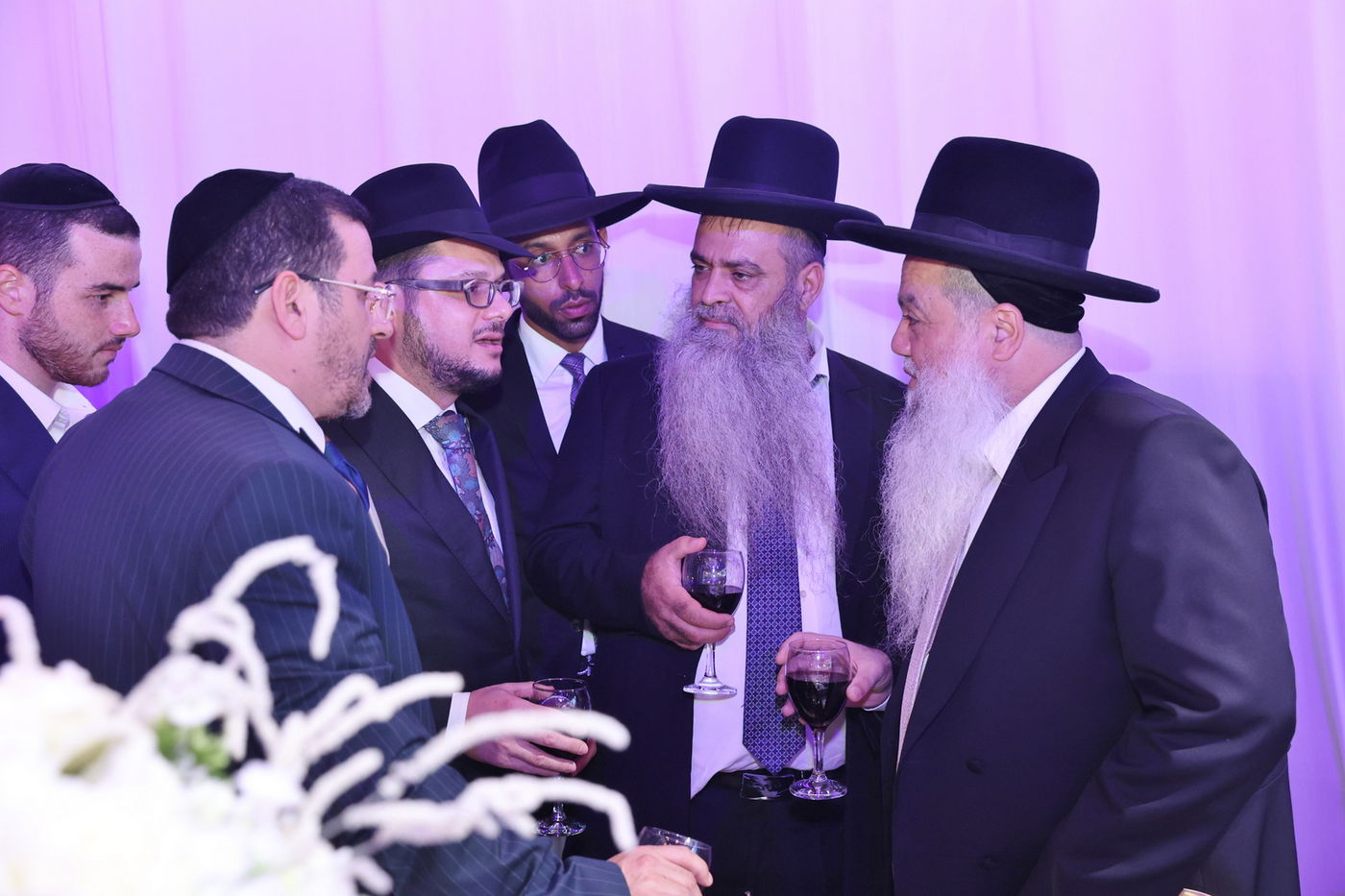 מזכה הרבים הרב יגאל כהן חיתן; כולם הגיעו