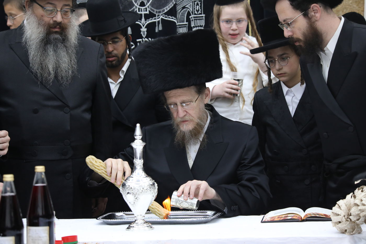 לראשונה: הרבי מאלכסנדר ארה"ב שבת בירושלים