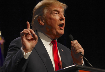 הנשיא לשעבר טראמפ